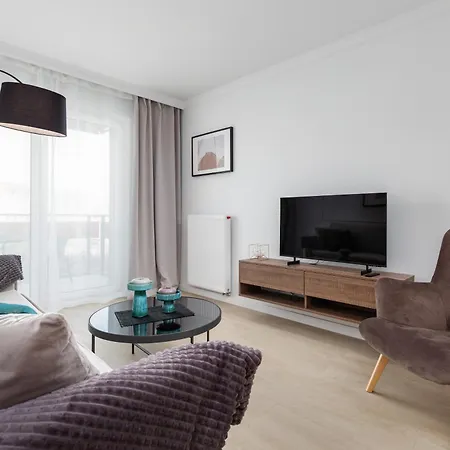 Plac Slowianski Z Balkonem Centrum By Renters Lägenhet